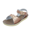 Salt-water sandals surfer rose gold