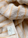 Konges Sløjd terry towel striped bisquit