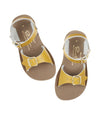Salt-water sandals surfer mustard