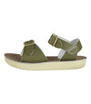 salt-water sandals surfer