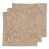 Konges Sløjd 3 pack muslin cloth rosaraie red