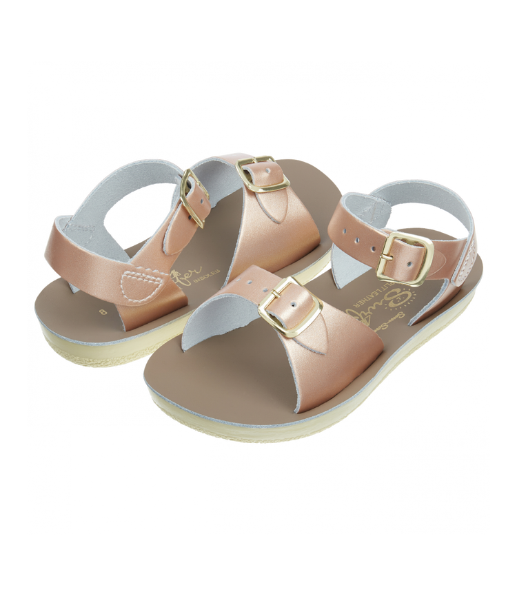 salt-water sandals surfer