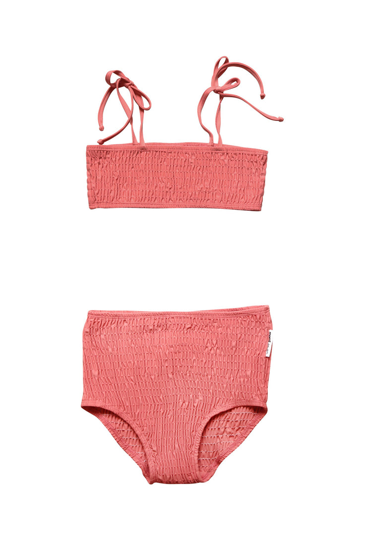 maed for mini rosy ringtail smocked bikini
