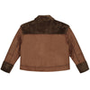 daily brat Neri teddy jacket toastie brown