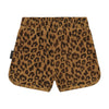 daily brat leopard towel shorts sandstone