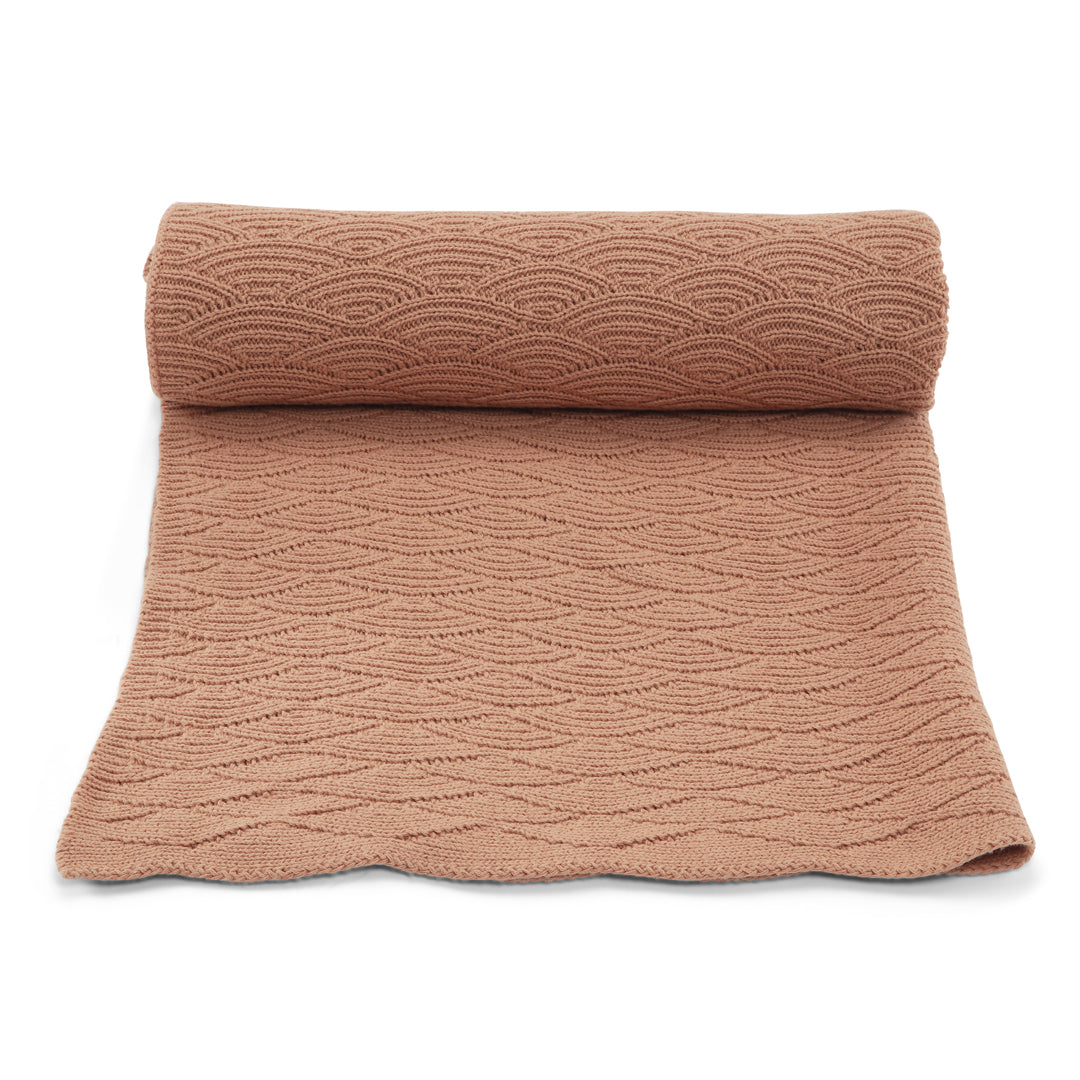 Konges Sløjd pointelle cotton blanket brush