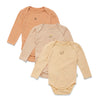 Konges Sløjd 3 pack body peach/moonlight/mandarin