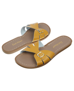 Salt-water sandals classic slide mustard