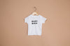 Baby bird t-shirt white The bee & the fox