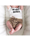 Baby bird t-shirt white The bee & the fox