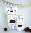 Polar bear knuffel Julia Staite (25cm)