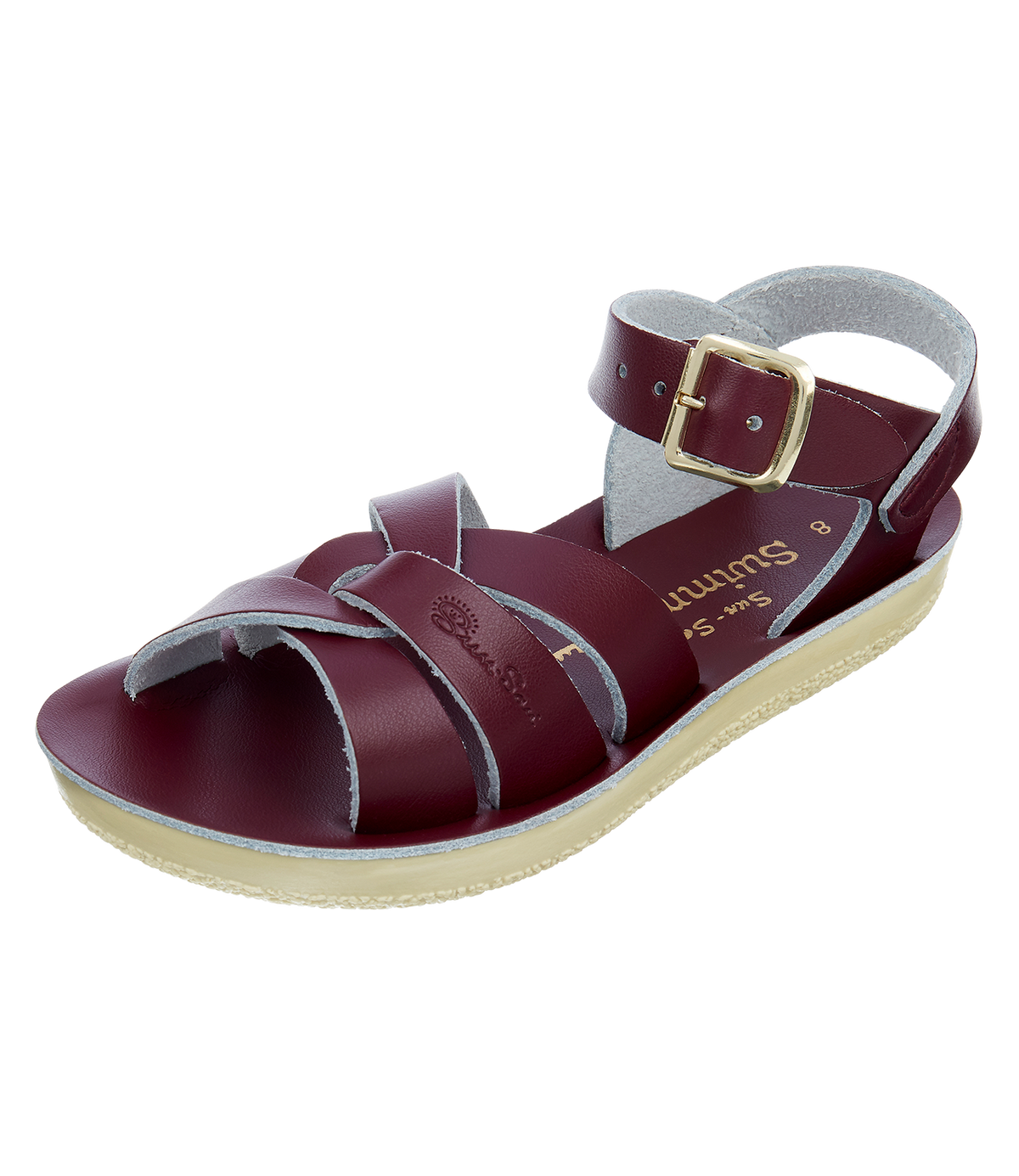 salt-water sandals swimmer claret