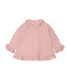 Yellowpelota blouse ruffle pink