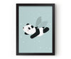 Eef Lillemor poster flying Panda