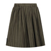 daily brat Donna plisse skirt dark olive