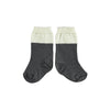 Piupiuchick socks anthracite & ecru