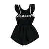 Piupiuchick body sleeveless ribbed black