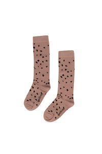 maed for mini knee socks sahara leopard