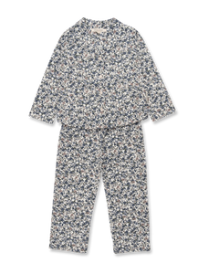 STUDIO FEDER PAJAMAS CHILD - FLORAL BLUE