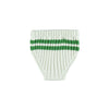 Piupiuchick shorts knitted ecru/green