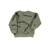 Piupiuchick sweater unplug allover khaki