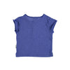 Piupiuchick t-shirt blue buttoned
