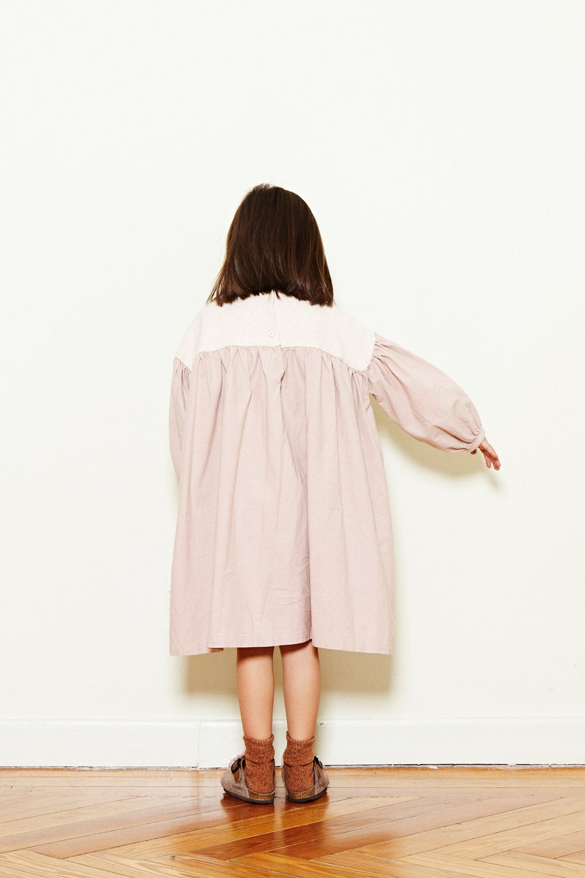 Yellowpelota dress heidi vintage pink
