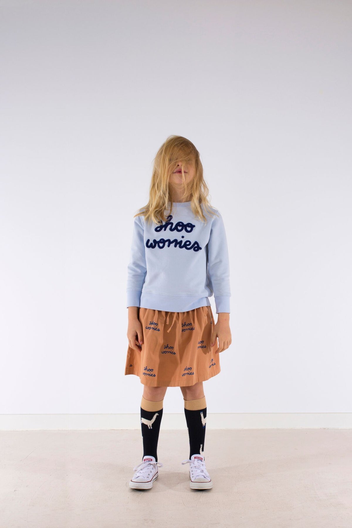 Tinycottons sweatshirt shoo worries