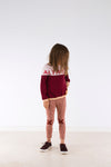 Tinycottons sweater Altiplano bordeaux