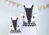 Wolf knuffel rammelaar (16cm)